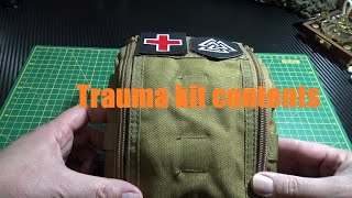 Trauma kit (EDC backpack config)