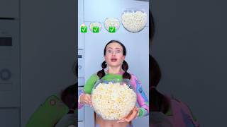 From Small To Giant Pop Corn #katebrush #funny #shorts