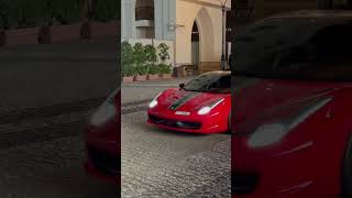 Dubai JBR Ferrari fake luxury