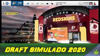 Draft 2020 da NFL simulado no Madden