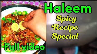 Full video Haleem spicy recipe special |Haleem recipe khas|Ammi ka kitchen #food fusion #foodvlogs