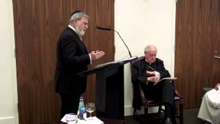 Rabbi Jonathan Sacks at the Catholic Center at NYU, Part I