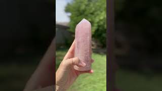 Rose Quartz Crystal Towers