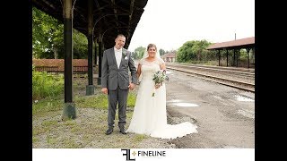 DiSalvo's Station Wedding Reception Latrobe PA | Ashley and Steven