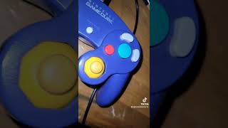 GameCube Controller (mustache filter) #tiktok #nintendo #gamecube #trending #meme #why