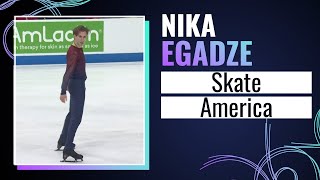 Nika EGADZE (GEO) | Men Short Program | Skate America 2024 | #GPFigure