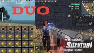 Duo Life - Lucky Duo Journey - Duo Gameplay Last Island Of Survival / Bloody Base Raid Episode -2