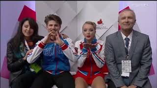 Alexandra STEPANOVA / Ivan BUKIN RUS FD 2016 Skate Canada