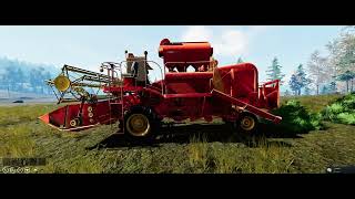 Combine harvester / Mähdrescher 👀 Farmer´s Life NEW 2024