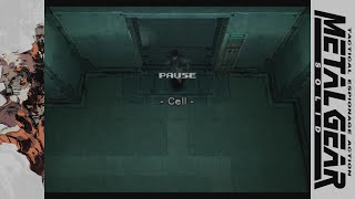 Metal Gear Solid 1 PS5 4K - Part 4 - Hangar B1: Cell Block