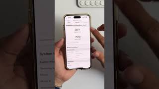 Điểm geekbench iOS 17.5 RC sau vài ngày #ios17.5rc #shorts