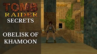 Tomb Raider 1 Secrets - Obelisk of Khamoon (Level 11)