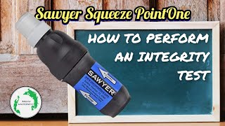 SAWYER Squeeze PointOne - Integrity Check How To (Just like the Platypus QuickDraw!)