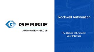The Basics of the Emonitor User Interface