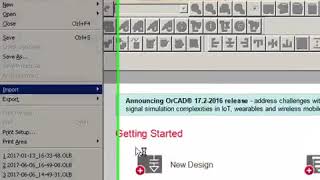 OrCAD 17.2 XML Export 2017