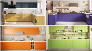 Kitchen Color Combination in Trends 2024 | Latest Modular Kitchen Cabinet Colour Combination Ideas 2