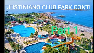 Видеоотзыв об отеле Justiniano Club Park Conti( Часть 1. Черепаший остров)