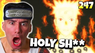 NARUTO GOD FORM!!! Naruto Shippuden Reaction: Ep 247