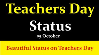 Teachers Day 2021 | Teachers Day WhatsApp Status | Teachers Day Wishes | Teachers Day Status