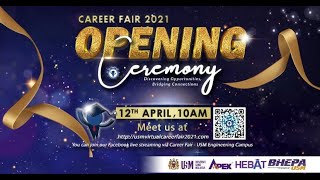 Virtual Career Fair 2021 Official Opening Ceremony