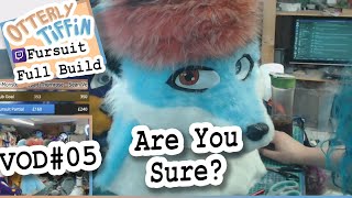 Learning Fursuit Head Trimming Techniques #05