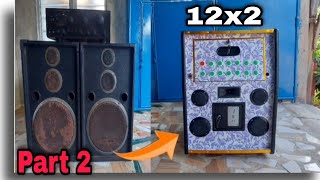 12x2 Modified Videoke machine | Square box | Platinum Junior 2 | konzert 502 | Konzert Speaker