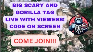 🔴GORILLA TAG LIVE WITH @Fr0styVR680! CODE ON SCREEN!🔴