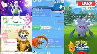 PVP & Trading With Subscribers or Mewtwo Raid😅in #pokemongo