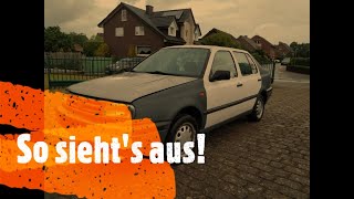 Winterauto VW Vento neu lackieren Teil 3