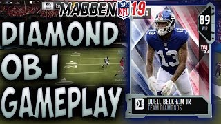 TEAM DIAMOND ODELL BECKHAM JR GAMEPLAY | Madden 19 Ultimate Team