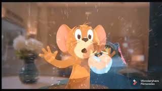 Tom and Jerry movie clip.   (Tom flying clip. )   Tom and Jerry