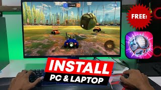 HOW TO DOWNLOAD AND PLAY ROCKET LEAGUE SIDESWIPE ON PC / LAPTOP FOR FREE | FUJI4