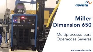 Dimension 650 Miller, Inversora Multiprocesso | Aventa.com.br