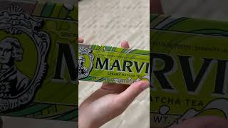 Marvis toothpaste unboxing #marvis #unboxing #asmr