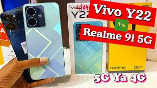 Vivo Y22 Vs Realme 9i 5G Review , Details Comparison , Specifications , Price & Many More