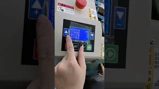 How to Change Operation Panel Language of Air Cushion Machine