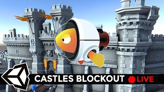 Lets build! UNITY [Live] Medieval Castles - Blockout (11)