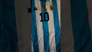 Camiseta Selección Argentina 🇦🇷 Tres estrellas ⭐⭐⭐ (Versión Fanático).