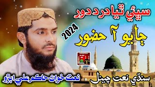 Jaio Aa Hazur // Hakim Ali Abro // New Naat 2024 // Sindhi Naat Channel