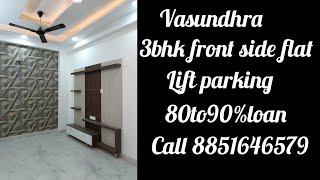 3bhk front side flat lift parking corner plot call 8851646579@ home City 🏠