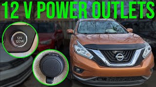 How to Fix 12V Power Outlet/Cigarette Lighter - Nissan Murano (2015-2024)