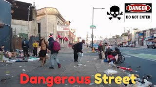 america most dangerous hood - Kensington Ave Philadelphia