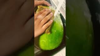 Watermelon cutting skill ⋆｡°✩