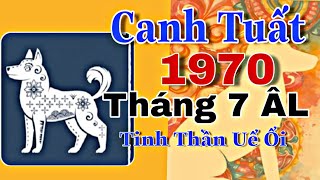 Canh Tuất 1970 Tháng 7 ÂL Thường Trải Qua Cảm Giác Chán Nản Nên Tự Chấn Chỉnh Mình