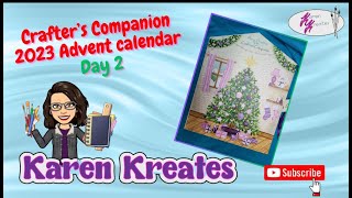 Crafter's Companion 2023 Advent Calendar door #2