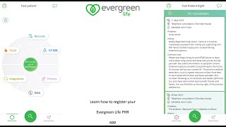 Registering for an Evergreen Life PHR account