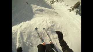 St Anton Skiing | Couloir | Gopro HD