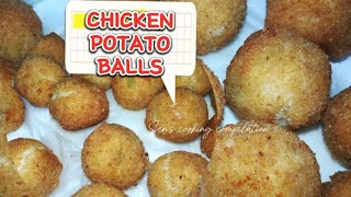 How to make chicken potato balls/potato recipes /potato balls//SEN'S COOKING COMPILATION