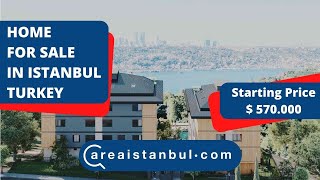 Bosphorus View Property for sale in Uskudar Istanbul, Best Location Apartments in Turkey