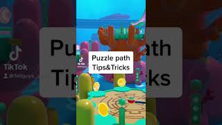 How to Qualify *EASILY* in Fall Guys Puzzle Path #shorts #fallguys #fallguystips